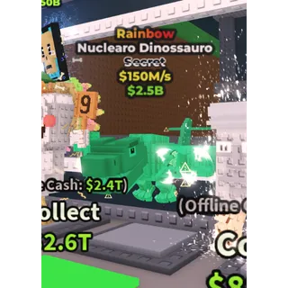 rainbow nuclearo dinossauro 