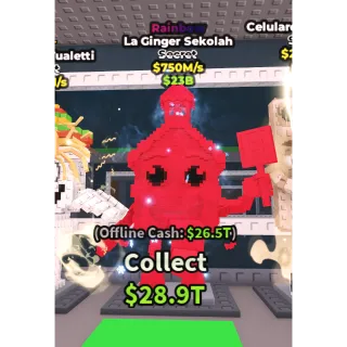 rainbow la ginger sekolah 750m/s