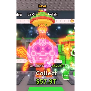 Lava La ginger sekolah 975m/s