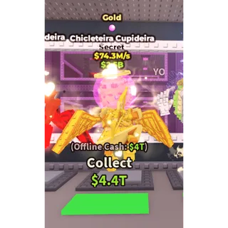 gold CHICLETEIRA CUPIDEIRA 74.3m/s