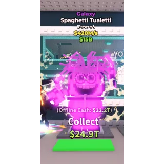 galaxy spaghetti tualetti 420m/s