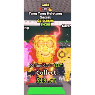 gold tang tang keletang 510.8m/s