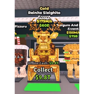 gold reinito sleighito 
