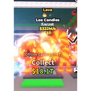 lava los candies 322m/s