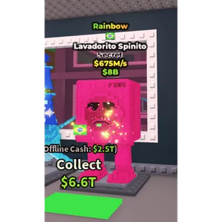 rainbow lavadorito spinito 675m/s