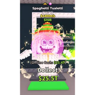 SPAGHETTI TUALETTI 480m/s