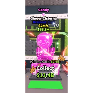 candy ginger cisterna 