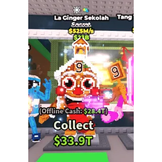 La ginger sekolah 525m/s