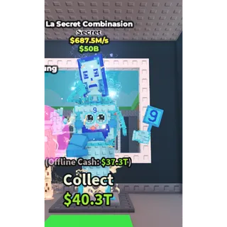 diamond la secret combinasion 687.5m/s