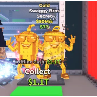 gold swaggy bros 