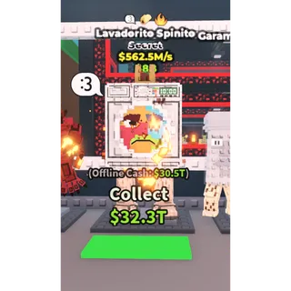 lavadorito spinito 562.5m/s