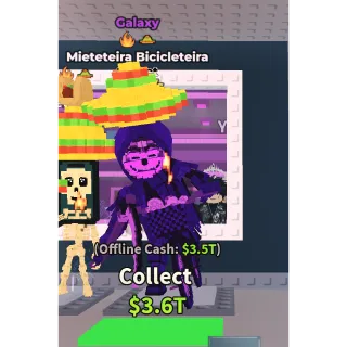 Galaxy Mieteteira Bicicleteira 416M/s