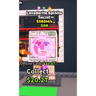 Lavadorito spinito 585m/s