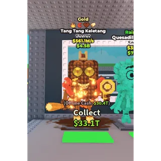 gold tang tang keletang 561.1m/s