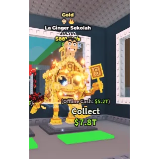 gold la ginger sekolah 881.2m/s