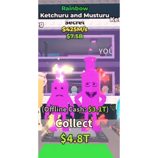 rainbow ketchuru and musturu 425m/s