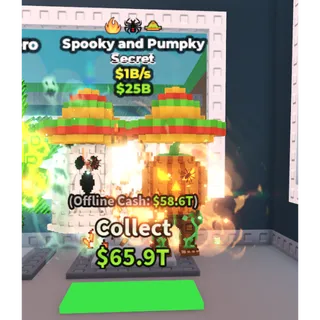 spooky and pumpky 1b/s