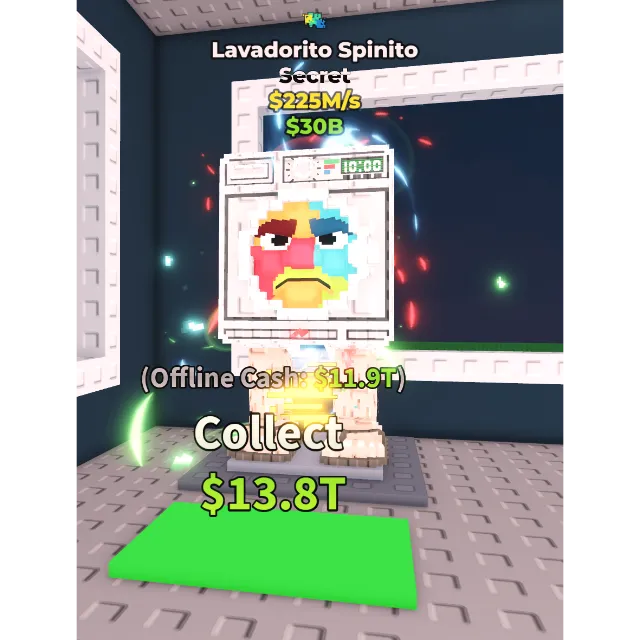 Lavadorito Spinito 225m s Steal A Brainrot Game Item Gameflip