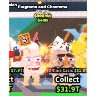 fragrama and chocrama 900m/s