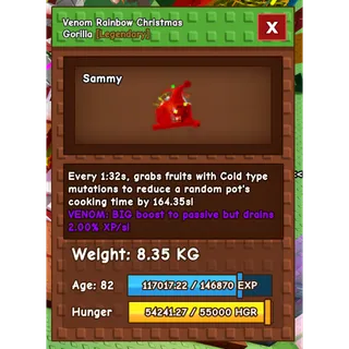 Rbh Christmas Gorilla 