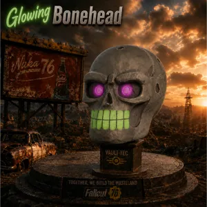 Glowing Bonehead Mask