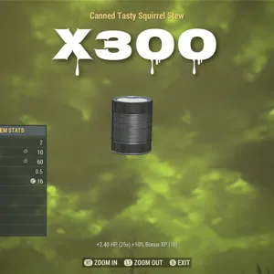 Canned Tasty Squirrel