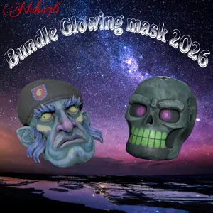 Glowing Captain Mask