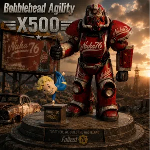 500 Bobblehead agility