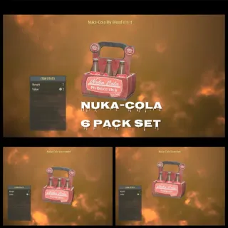 Nuka Cola 6 pack set