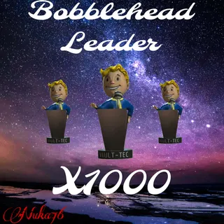 1000 leader Bobbleheads