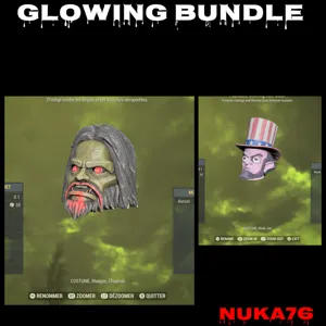 Glowing Abe& Bigfoot