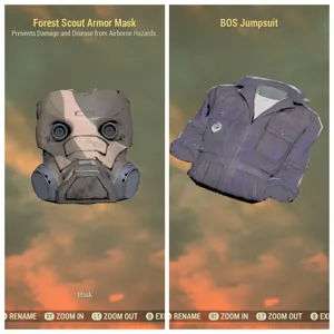 BOS & Forest Scout Mask