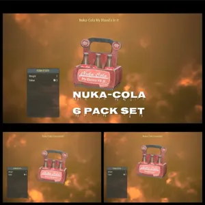 Nuka Cola 6 pack set X2