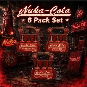 Nuka Cola Six Pack Set