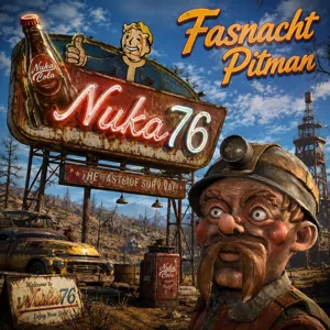 Fasnacht Pitman Mask