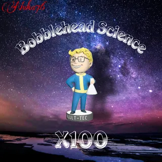 100 Science BobbleHeads