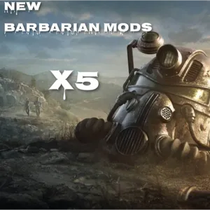 New X5 Barbarian Mods