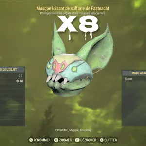 Glowing Scorchbeast Mask