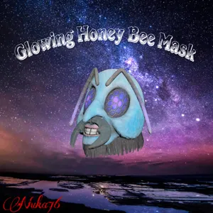 Glowing Honey Bee Mask