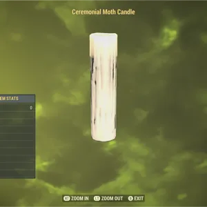 Ceremonial Moth Candle