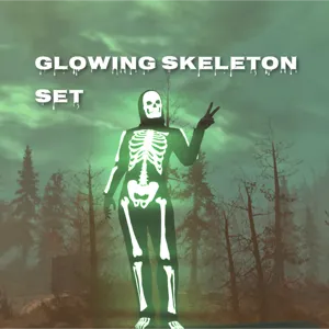 Glowing Skeleton Set