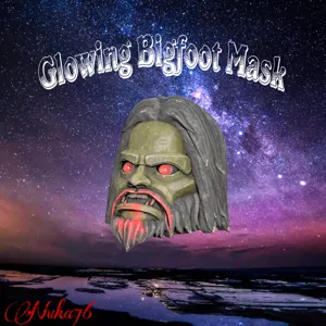 Glowing Bigfoot Mask