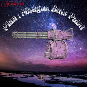 Minigun Bats Paint