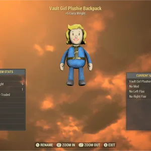 Plan:Vault Girl Plushie