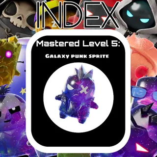 Mastered Level 5: Galaxy Punk Sprite