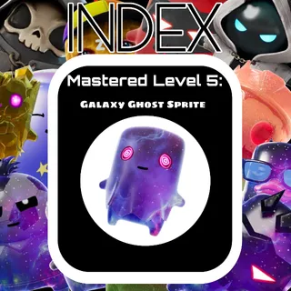 Mastered Level 5: Galaxy Ghost Sprite