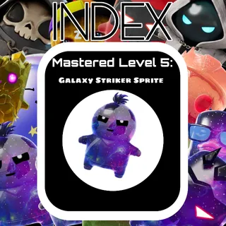 Mastered Level 5: Galaxy Striker Sprite