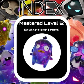 Mastered Level 5: Galaxy Fishy Sprite