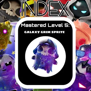 Mastered Level 5: Galaxy Grim Reaper Sprite