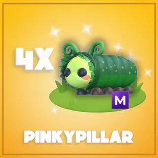 4x Mega Pinkypillar